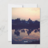 Meilleure carte de vacances à plat (Dos)