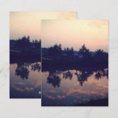 Meilleure carte de vacances à plat (Devant / Derrière)