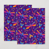 Meilleure carte de vacances à plat (Devant / Derrière)