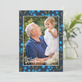 Meilleure carte de vacances pour grand-père (Debout devant)