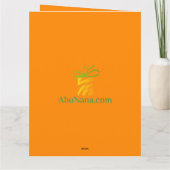 Meilleure carte de voeux florale Sympathie/support (Dos)