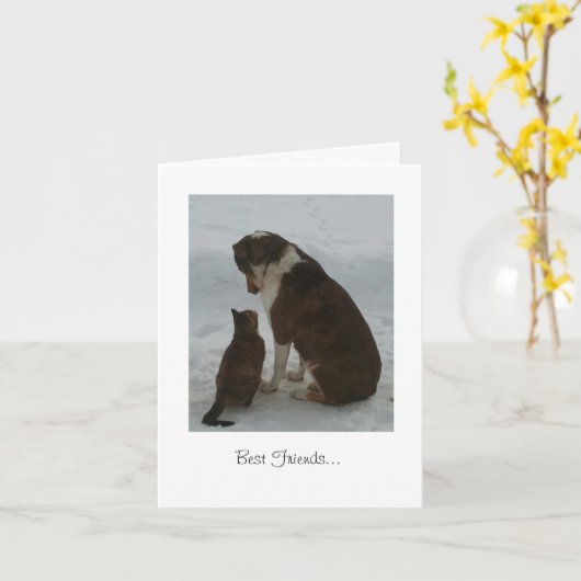 Meilleure carte des amis (Fleur jaune)