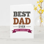 Meilleure Carte Graphique Papa Jamais (Fleur jaune)