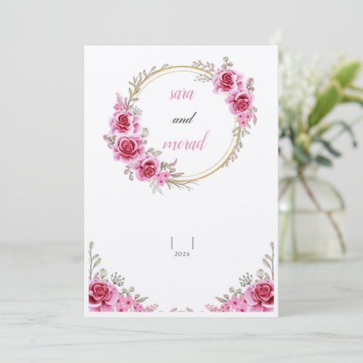 meilleure carte mariage (Debout devant)