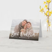 Meilleure carte photo de fiction d'honneur le jour (Fleur jaune)