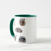 Meilleure compilation de mèmes de raton laveur Mug (Devant gauche)