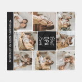 Meilleure couverture polaire personnalisée jamais (Devant (Horizontal))