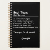 Meilleure définition d'équipe appréciation des emp (Devant)