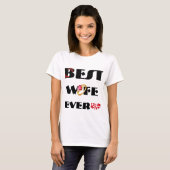 Meilleure Épouse Jamais, T-Shirt (Devant entier)
