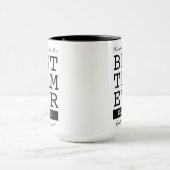 Meilleure Équipe de Tous les Temps Mug avec Nom Pe (Centre)