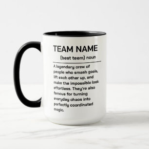 Meilleure Équipe de Tous les Temps   Mug de Reconn