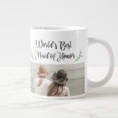 Meilleure femme d'honneur au monde, photo Mug (Droite)