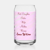 Meilleure femme mère épouse fille ajouter nom text (Recto)