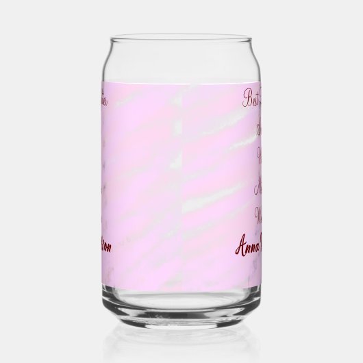 Meilleure femme mère épouse fille ajouter nom text (Gauche)