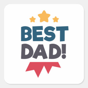Meilleure Fête des pères papa heureux   Sticker
