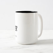 Meilleure fille Humour Mug (Devant droit)