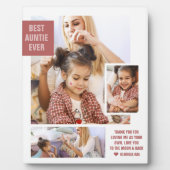 Meilleure fille jamais | Plaque de collage photo m (Devant)