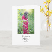 Meilleure future maman de tous les temps ! Carte (Fleur jaune)