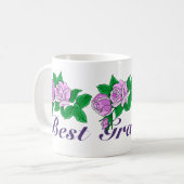 Meilleure grand-mère avec Mug Rose (Devant gauche)
