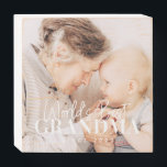 Meilleure grand-mère du monde depuis 20XX Photo si<br><div class="desc">Ce design simple et moderne est composé d'une typographie serif et cursive et d'ajouter une photo personnalisée</div>