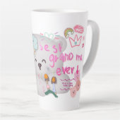 Meilleure grand-mère Jamais Latte Mug (Angle droit)