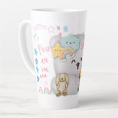 Meilleure grand-mère Jamais Latte Mug (Angle gauche)