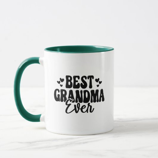 Meilleure grand-mère jamais Mug (Gauche)