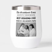 Meilleure grand-mère jamais personnalisé photo tit (Arrière)