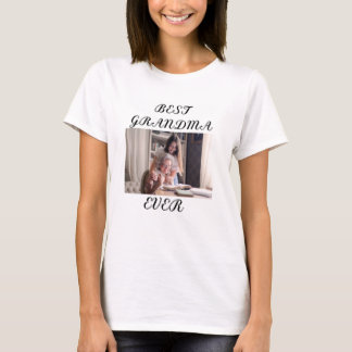 "Meilleure grand-mère jamais : T-shirt femme