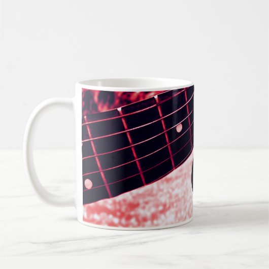 Meilleure guitare enseignant café Mug (Gauche)