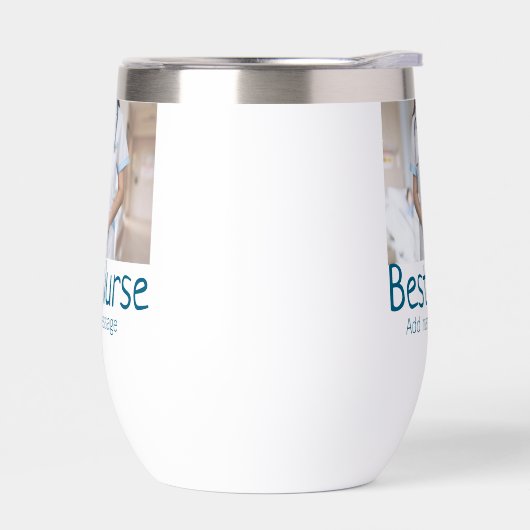 Meilleure infirmière ajouter le nom de la photo te (Gauche)