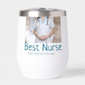 Meilleure infirmière ajouter le nom de la photo te (Avant)