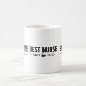Meilleure infirmière alimentée par un mug à café (Centre)