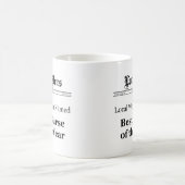 Meilleure infirmière de l'année Mug (Centre)