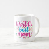 Meilleure maman au monde 15 Oz café Mug (Devant droit)