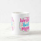 Meilleure maman au monde 15 Oz café Mug (Centre)