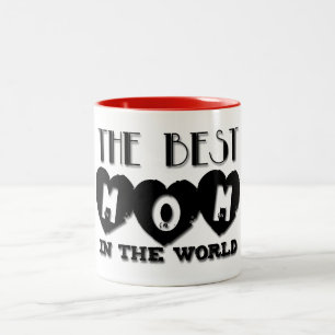 Meilleure maman au monde Fête des mères Mug bicolo