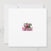 Meilleure maman ! Carte de vœux simple (Dos)