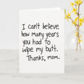 Meilleure Maman Carte Lettrée à la Main (Fleur jaune)