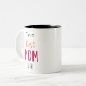 Meilleure Maman Chaque Mug De Café Tone (Devant gauche)