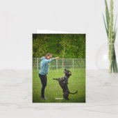 Meilleure maman chien jamais bosse la carte de la (Dos)