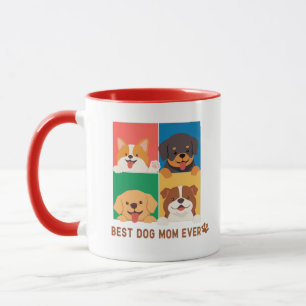 "Meilleure maman chien jamais" Mug cadeau parfait