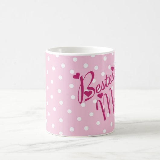 Meilleure maman Coeurs Mug (Centre)