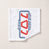 Meilleure maman dans la Galaxie (Aurebesh) (Gant de toilette)