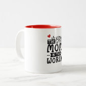 Meilleure maman dans le monde Mug (Devant gauche)