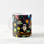 Meilleure maman dans l'univers entier Mug café noi (Devant gauche)