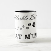 Meilleure maman de chat au monde - Mug Combo (Centre)