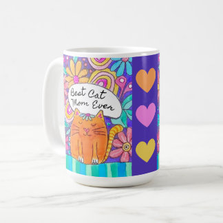Meilleure Maman de Chat Jamais Mug pour Amoureux d