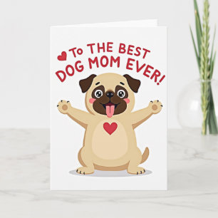 Meilleure Maman de Chien de Tous les Temps Carte d