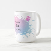 Meilleure maman de chien du monde - mignonne Mug d (Devant droit)